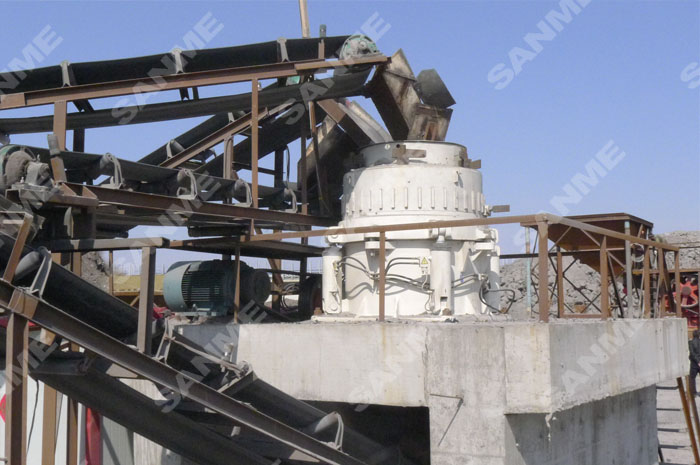 天津时产50吨钢渣破碎生产线